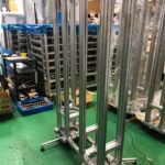 アルミサッシを使った筐体